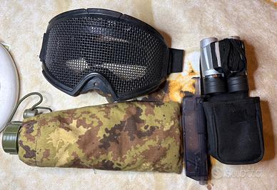 Softair Porta Pallini + Siringa  + Maschera
