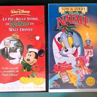 4 VHS Disney + altro a tema natalizio
