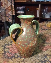 Vaso Sbordoni Ceramica decorazione Oro