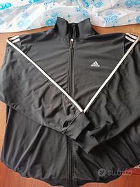 giacca tuta ADIDAS nera