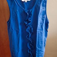 Top Silvian Heach blu elettrico 8 anni