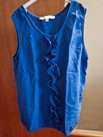 Top Silvian Heach blu elettrico 8 anni