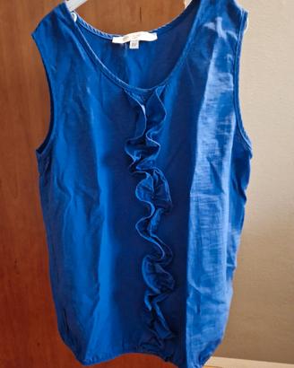 Top Silvian Heach blu elettrico 8 anni