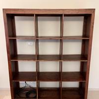 Scaffale / libreria a giorno, in legno massiccio
