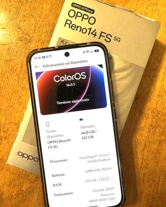 OPPO RENO 14 FS 5G 512GB DUAL SIM