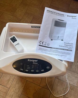 RAFFRESCATORE  di aria PORTATILE CON TELECOMANDO