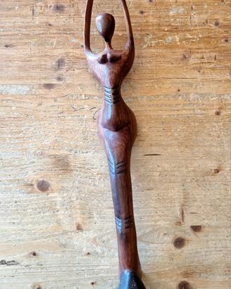 Statuetta africana in legno