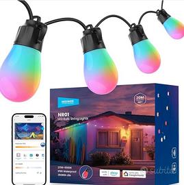 Luci inteligenti esterno smart 30 metri alexa