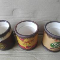 Barattolini in ceramica