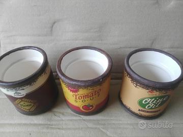 Barattolini in ceramica