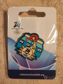 spilla pins Nilo Olimpiadi Milano Cortina 2026