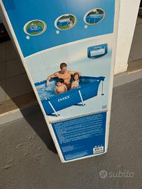 Piscina Intex con pompa e purificatore
