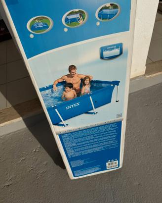 Piscina Intex con pompa e purificatore