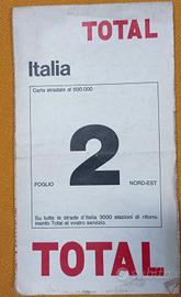 Cartina Italia TOTAL Foglio 2 Nord est