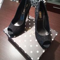 Liu Jo décolleté scarpe tacco 12 nuove tg. 39/40