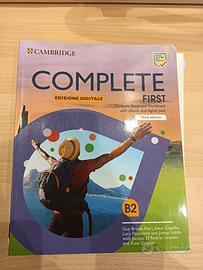 complete First student's book and workbook