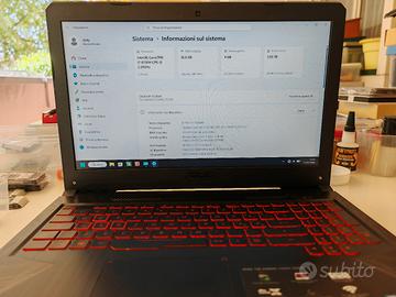 Notebook gaming ASUS FX 504