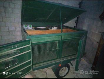 Carrello trasporto cani