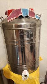 Contenitore Fusto Acciaio Inox 50 Litri  olio/vino