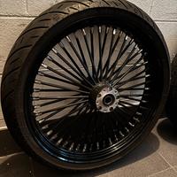 HARLEY CERCHIO 21x3,5 ORIGINALE RIDE WRIGHT 50 rag