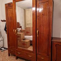Camera da letto artigianale in ciliegio
