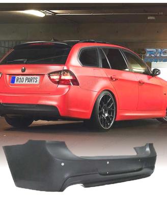 PARAURTI POSTERIORE BMW E91 05-08 LOOK M PDC