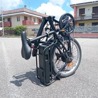Bici pieghevole elettrica a pedalata assistita E F