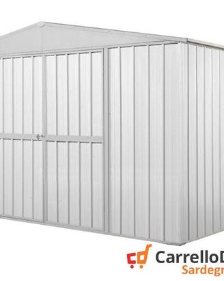 Capanno box esterno lamiera 360x175 bianco