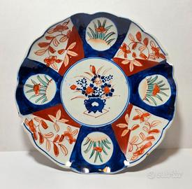 Antico Piatto Giapponese Imari Meji (1868-1912)