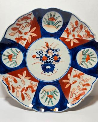 Antico Piatto Giapponese Imari Meji (1868-1912)