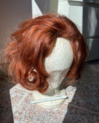 Parrucca / toupet donna colore rame
