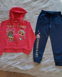 Felpa e pantaloni Lol Surprise