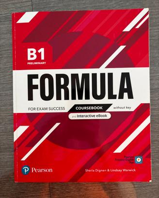 Formula B1 Preliminary Pearson
