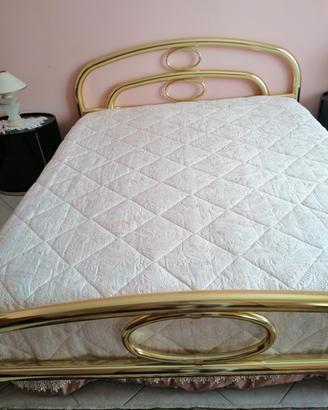 letto in ottone