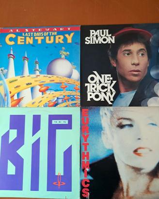 4  LP originali anni 80 perfetti