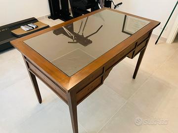 SCRIVANIA LEGNO STILE LUIGI XVI