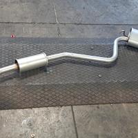 marmitta silenziatore post FIAT 600. benz 1.1