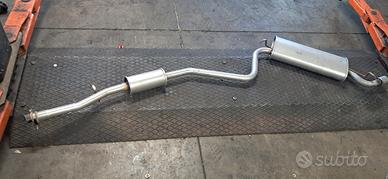 marmitta silenziatore post FIAT 600. benz 1.1