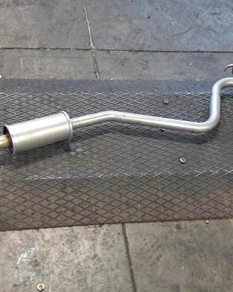 marmitta silenziatore post FIAT 600. benz 1.1