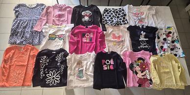 35 VESTITI BAMBINA DA 2 A 3 ANNI