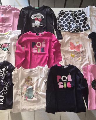 35 VESTITI BAMBINA DA 2 A 3 ANNI
