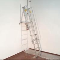 Scala allungabile per soppalco DUARIB alluminio