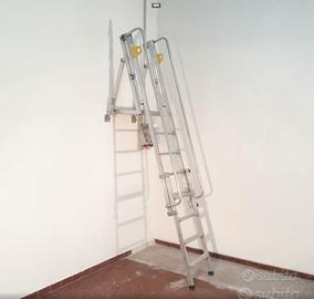 Scala allungabile per soppalco DUARIB alluminio