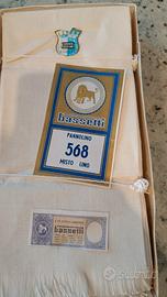 panni in lino anni 70  set da 12 nuovi 