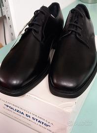 Scarpe Nere basse in Pelle Invernali