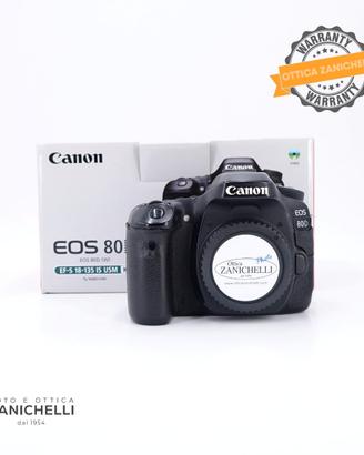 Canon EOS 80D Body 45400 Scatti Usato (G760)
