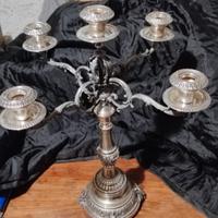 candelabri argento