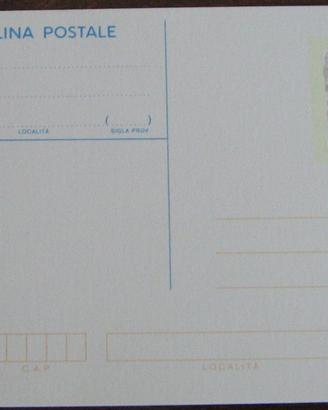Cartolina postale donna nell'arte lire 800