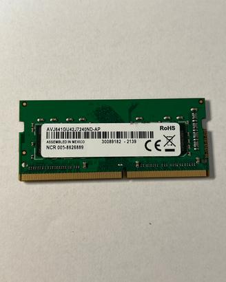 RAM 8gb ddr4 2400mhz sodimm