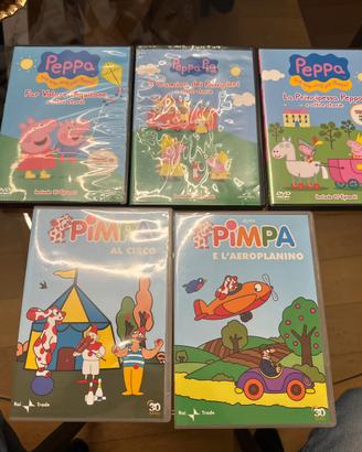 DVD Peppa Pig e Pimpa